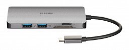 Wieloportowa przejściówka USB‑C z HDMI/Czytnikiem kart/Ethernet/Zasilaniem