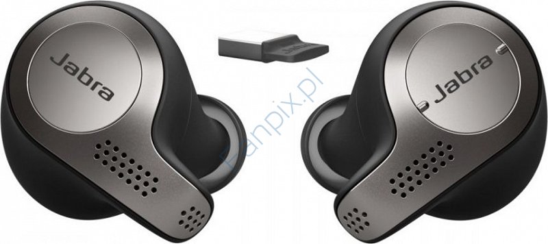 Jabra Evolve 65t Titanium Black Link 370 MS