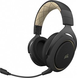 Słuchawki CORSAIR HS70 PRO WIRELESS Gaming Headset Cream