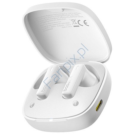 Baseus Bowie E19 Słuchawki bezprzewodowe Bluetooth 5.3, douszne. Mikrofon, Sterowanie dotykowe