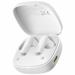 Baseus Bowie E19 Słuchawki bezprzewodowe Bluetooth 5.3, douszne. Mikrofon, Sterowanie dotykowe