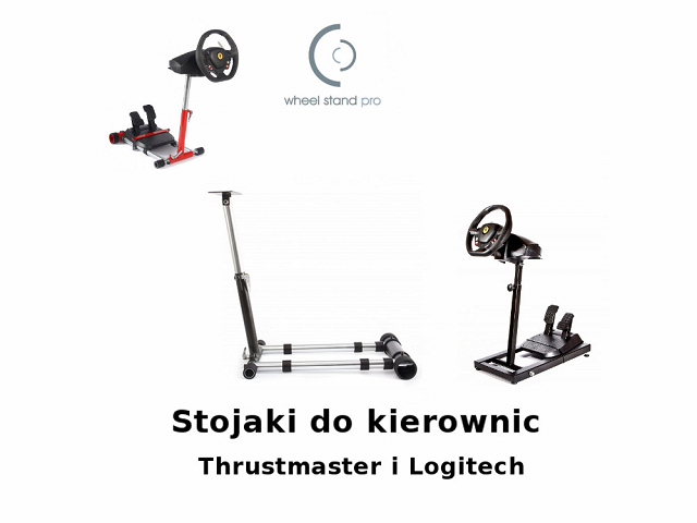 Stojak do (kierownicy do) gier